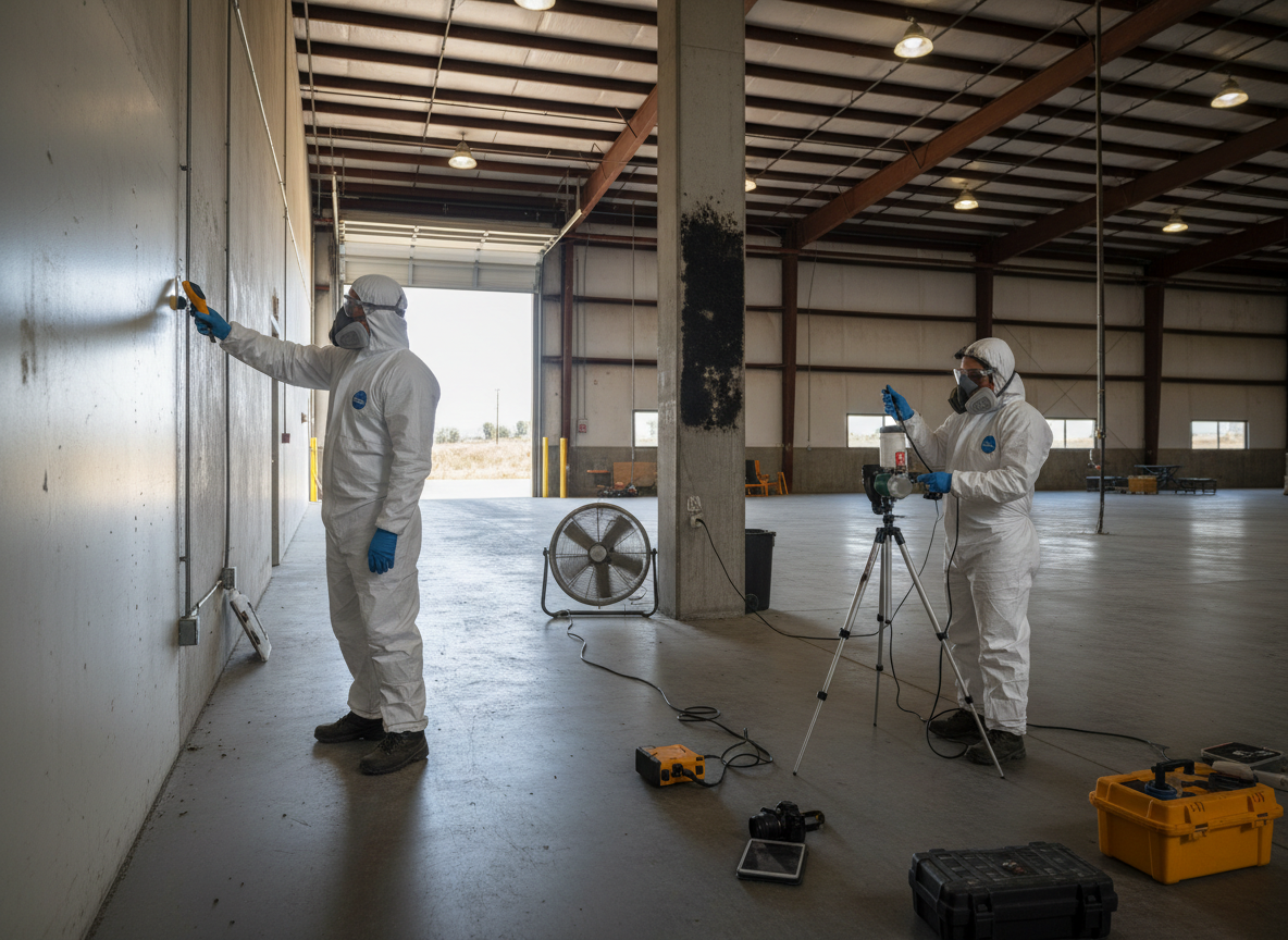 Commercial Mold Inspection in Guasti, CA