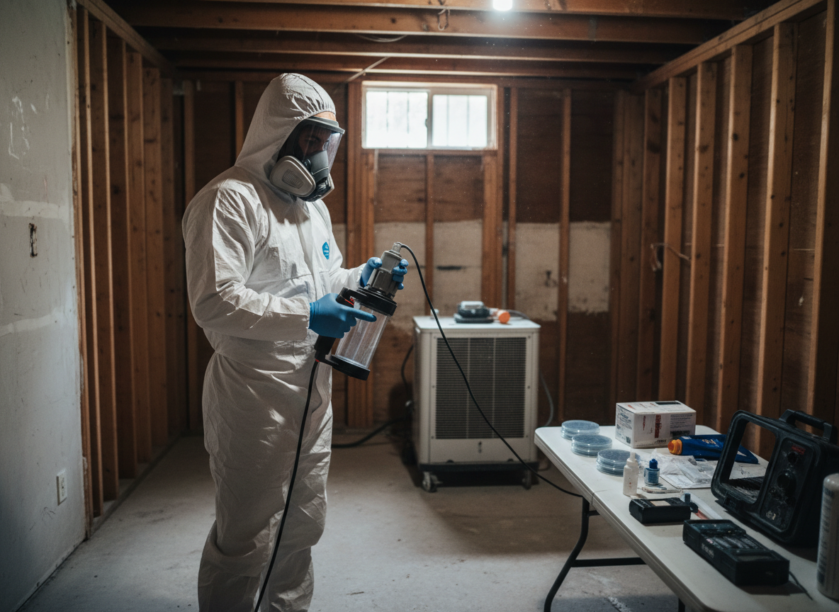 Post Remediation Mold Testing in Guasti, CA