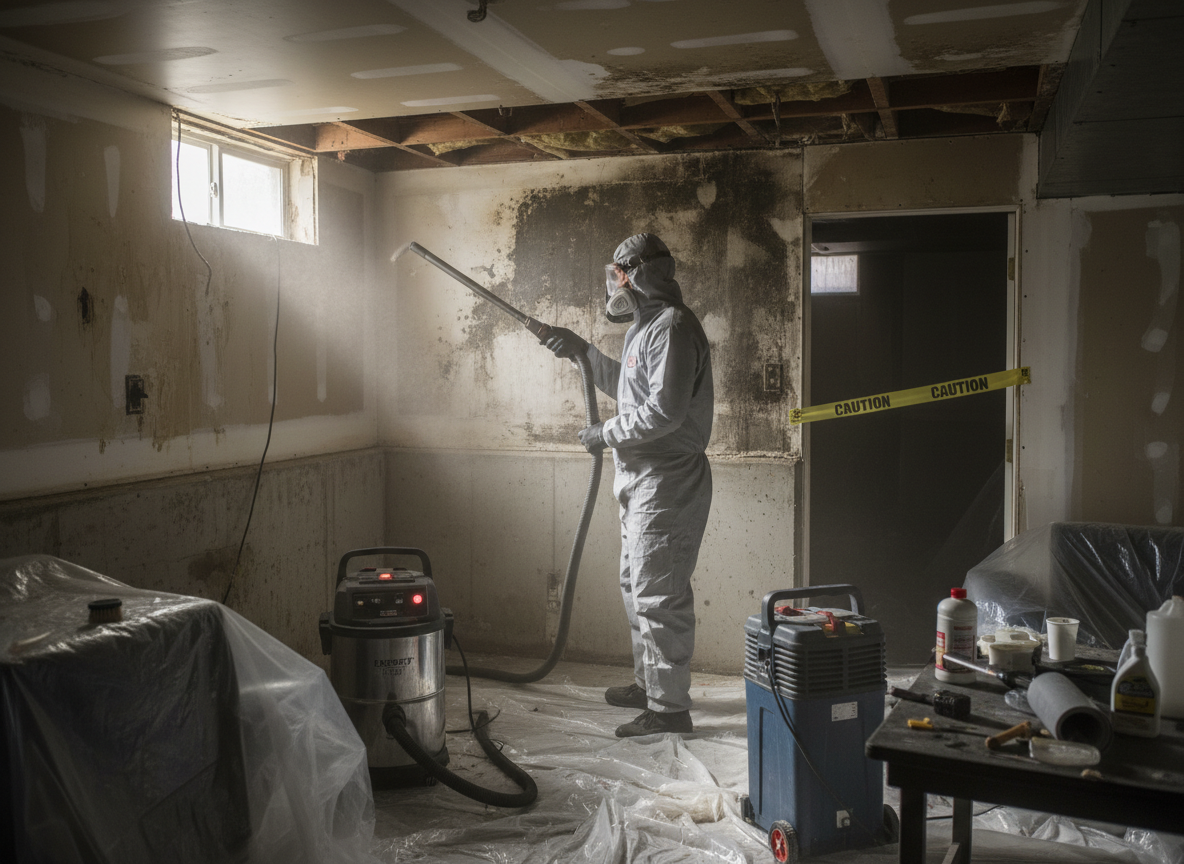 Water Damage Mold Remediation in Guasti, CA